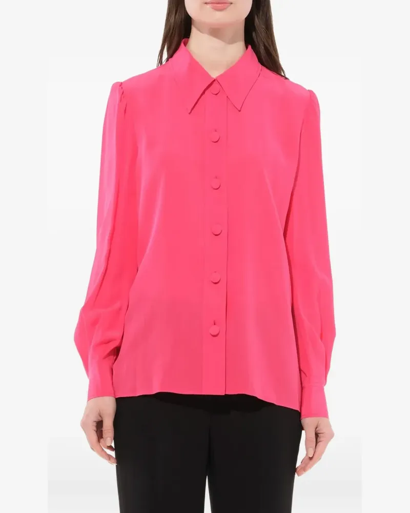 Givenchy button-front collared shirt - Rosa Rosa