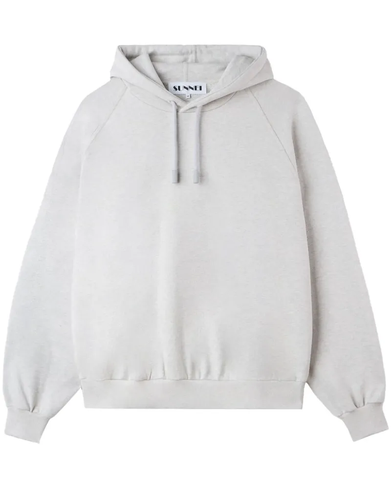 SUNNEI Bestickter Eiws Hoodie - Grau Grau