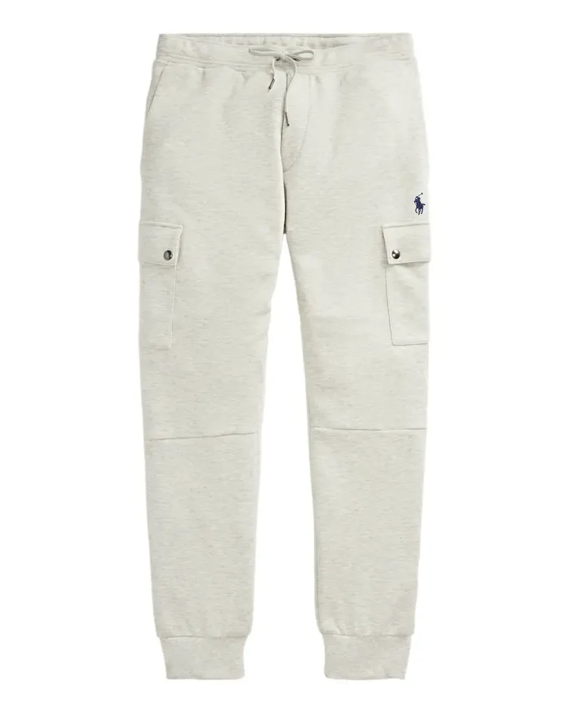 Ralph Lauren logo-embroidered cargo pants - Grau Grau