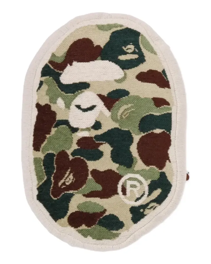 BAPE ABC Camo Ape Head Kissen - Nude Nude