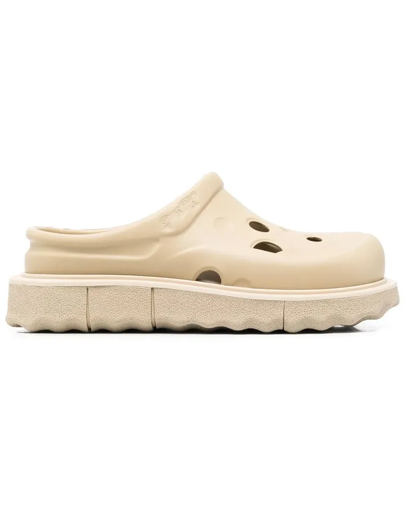 OFF-WHITE Spongesole Meteor Clogs - Nude Nude