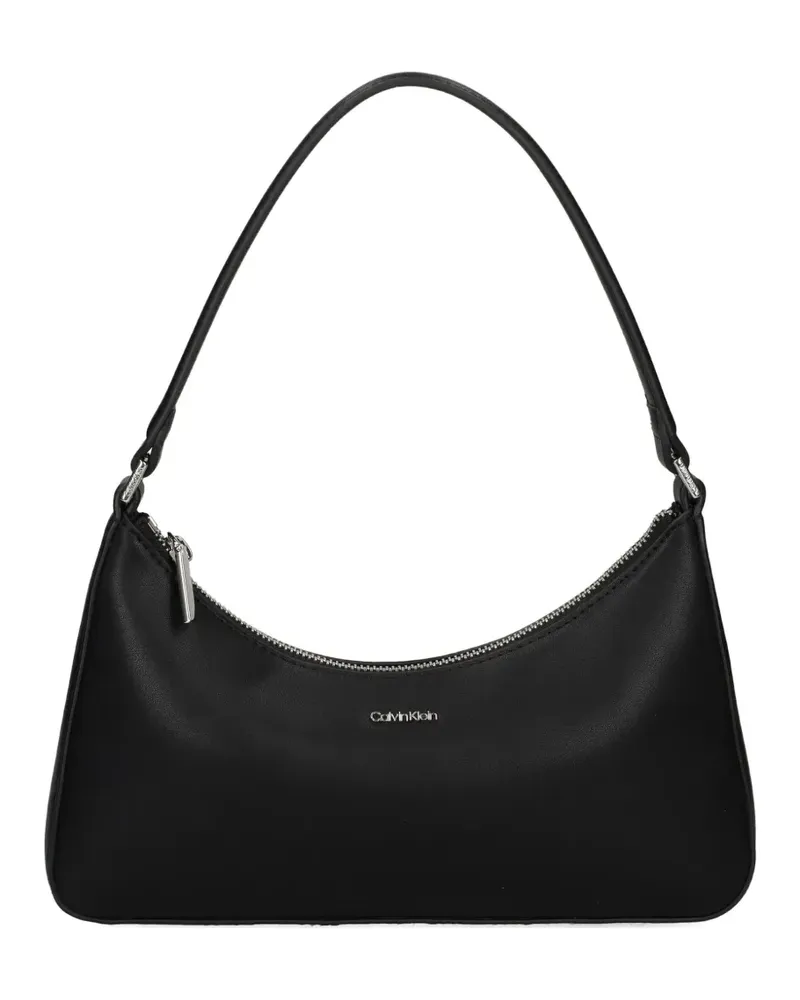Calvin Klein Reißverschluss-Tasche mit Henkel - Schwarz Schwarz