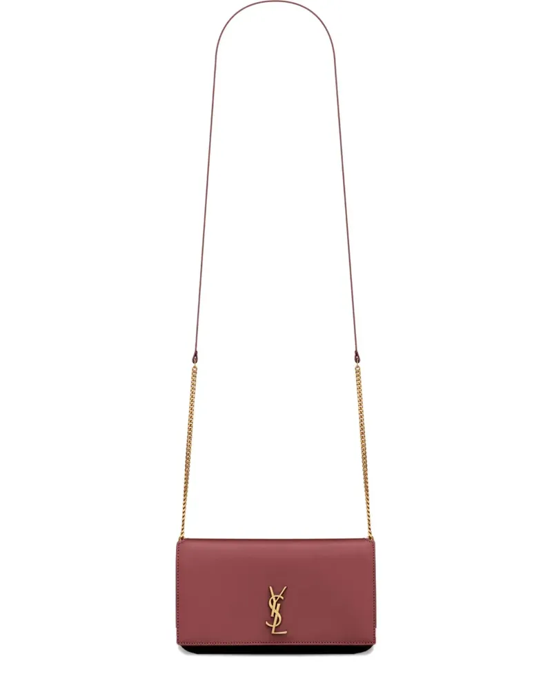 Saint Laurent Mini-Tasche mit Kettenriemen - Rot Rot