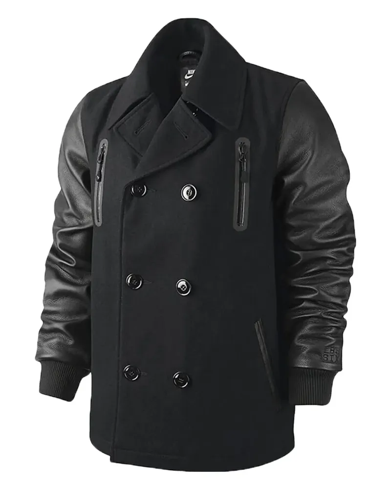 Nike Lebron peacoat jacket - Schwarz Schwarz