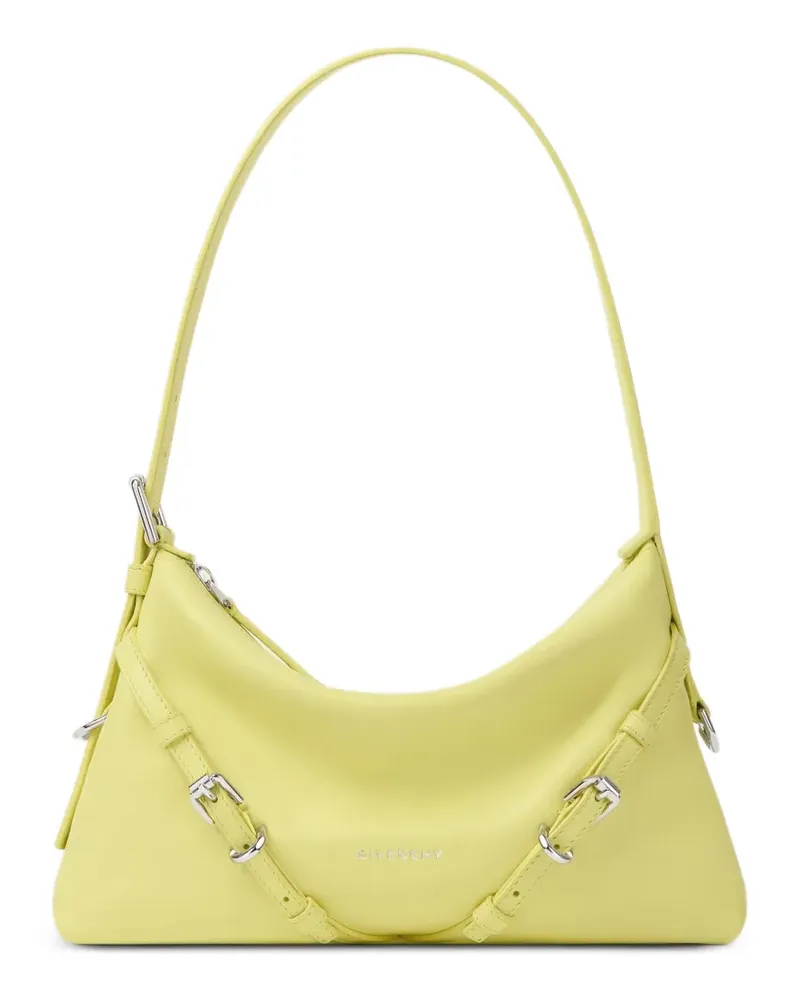 Givenchy Mini Voyou Tasche aus glänzendem Leder - Gelb Gelb