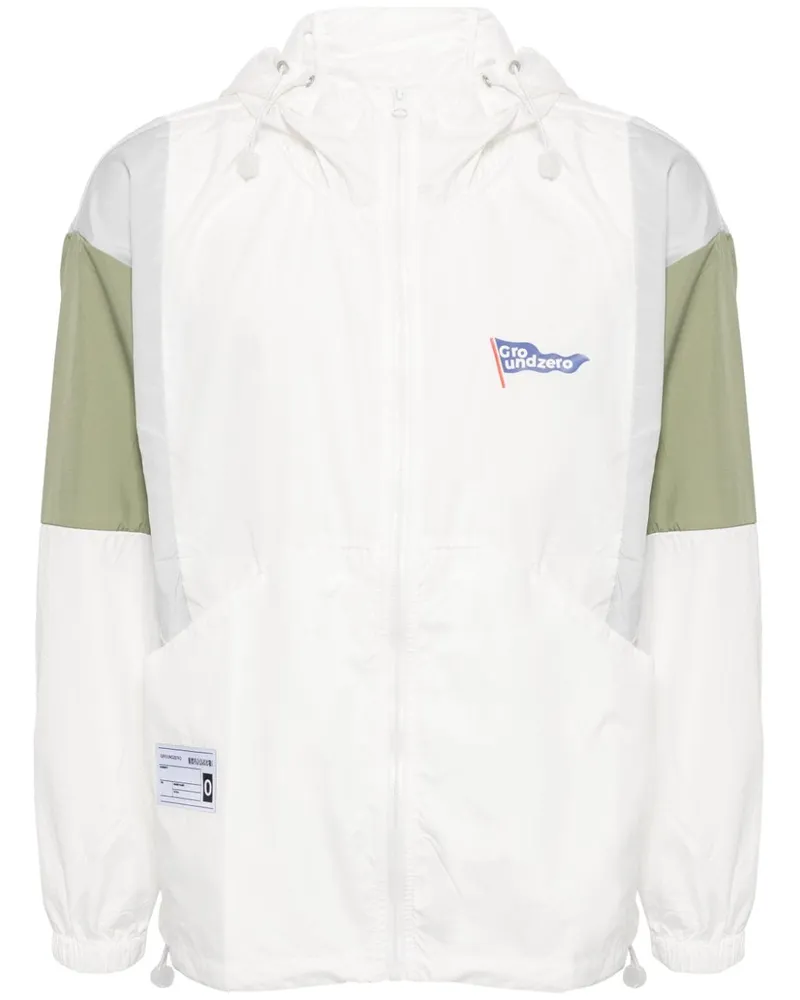 Ground Zero Flag Windbreaker - Weiß Weiß