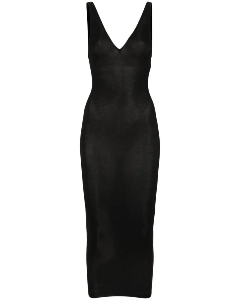 Maison Close La Femme Amazone Kleid - Schwarz Schwarz