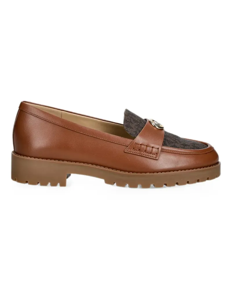 Michael Kors Loafer mit Monogramm-Einsatz - Braun Braun