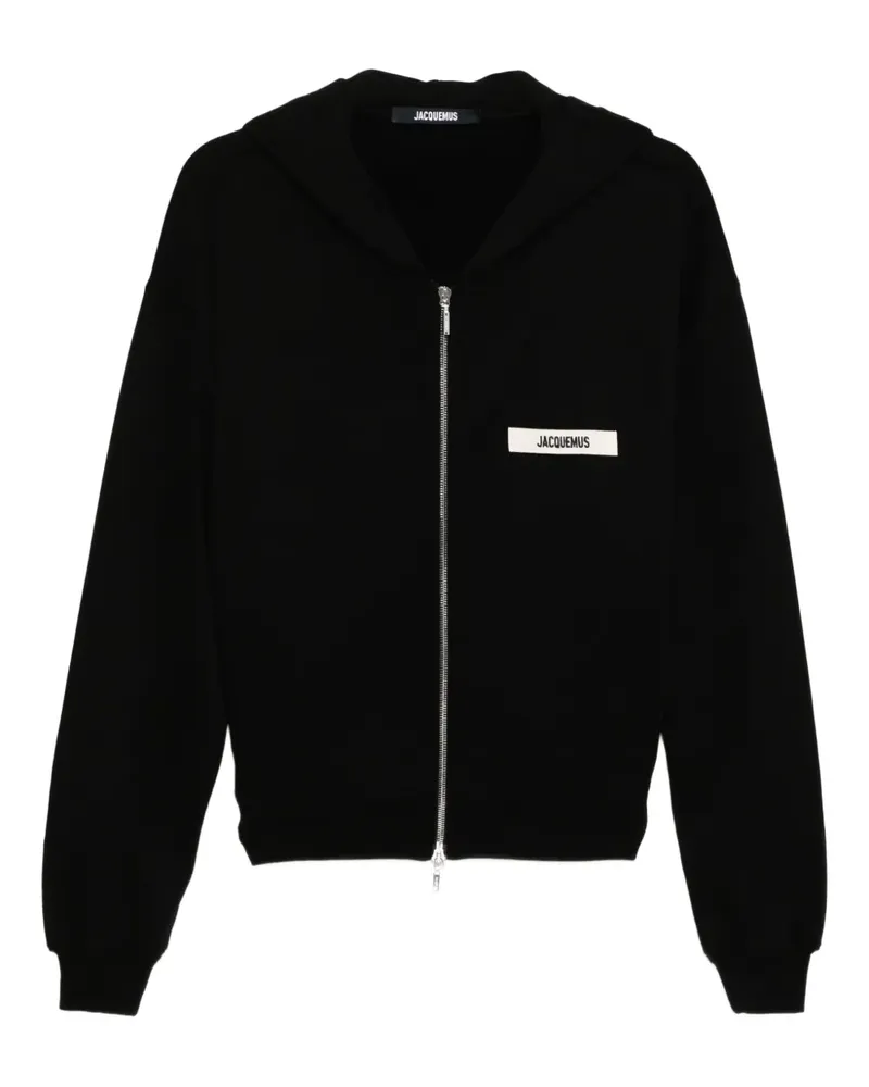 Jacquemus The Gros Grain hoodie - BLACK Black