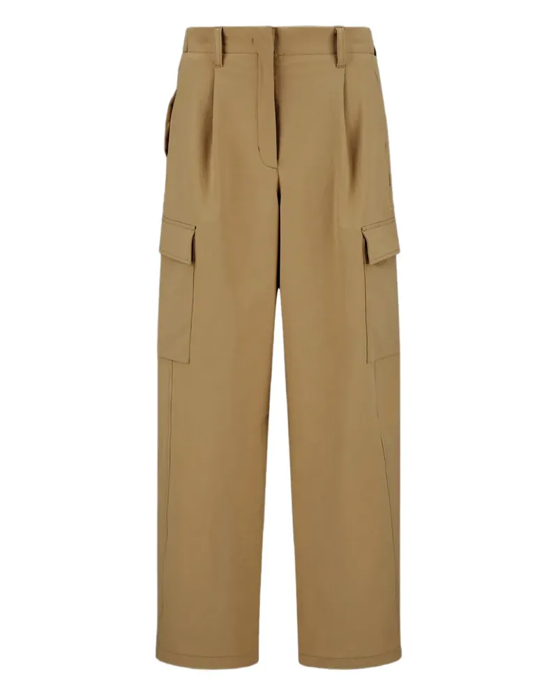 Herno Plissierte Cargohose - Nude Nude