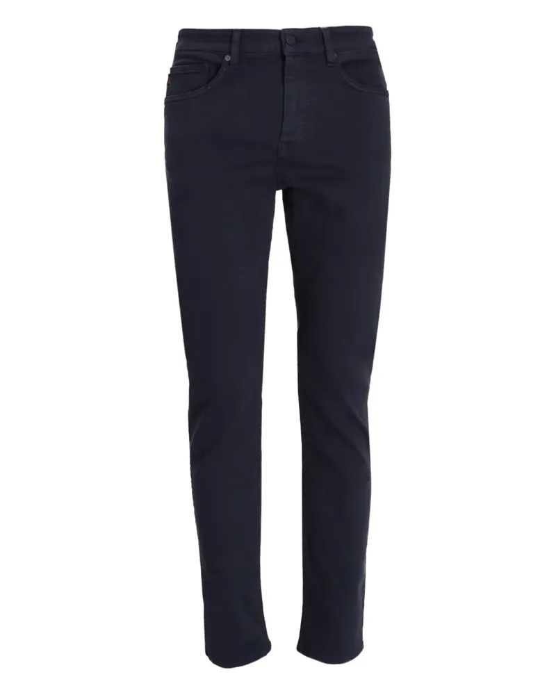 HUGO BOSS Hose im Five-Pocket-Design - Schwarz Schwarz