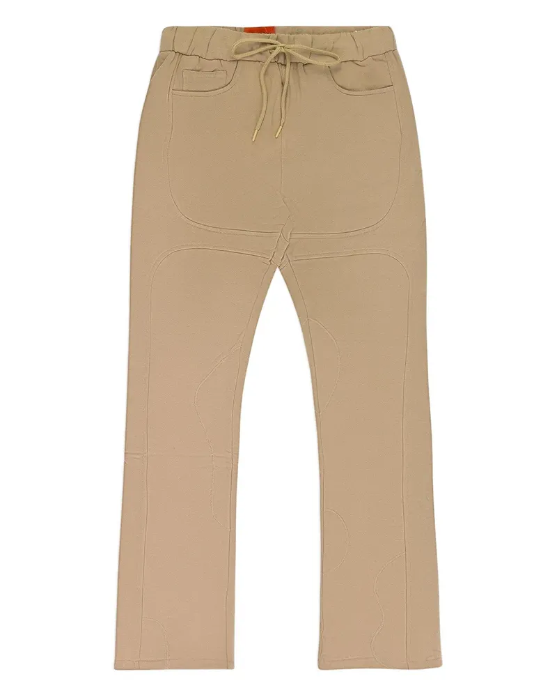 WHO DECIDES WAR Jogginghose mit Kordelzug - Nude Nude