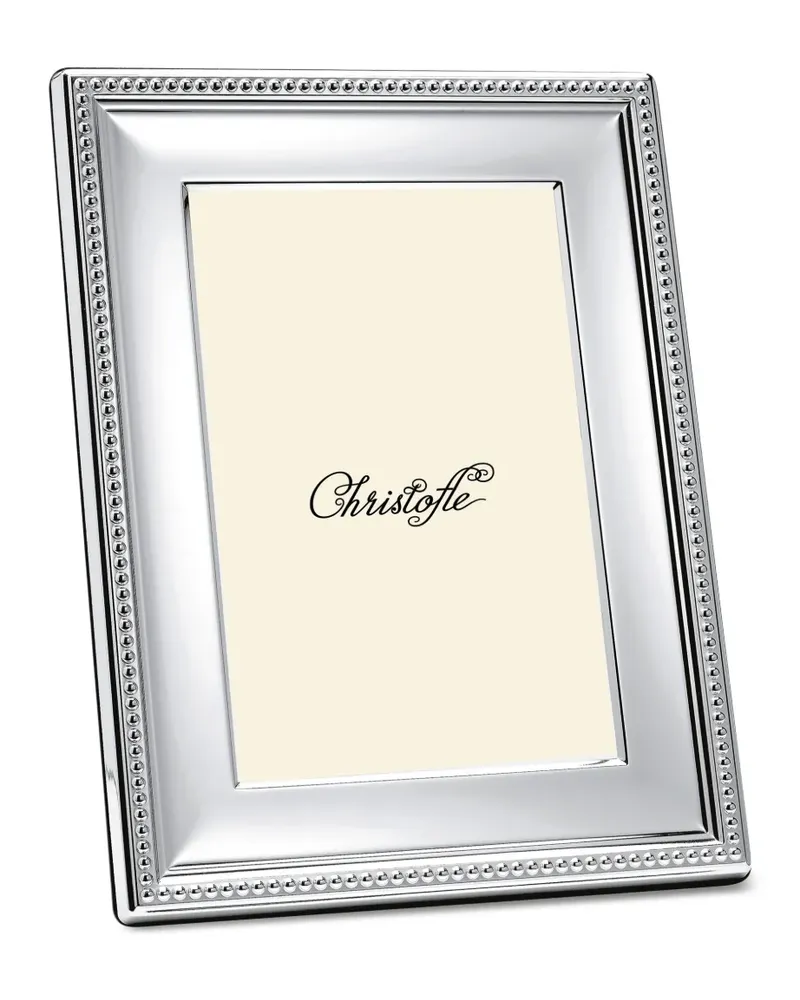 Christofle Perles Bilderrahmen - Silber Silber