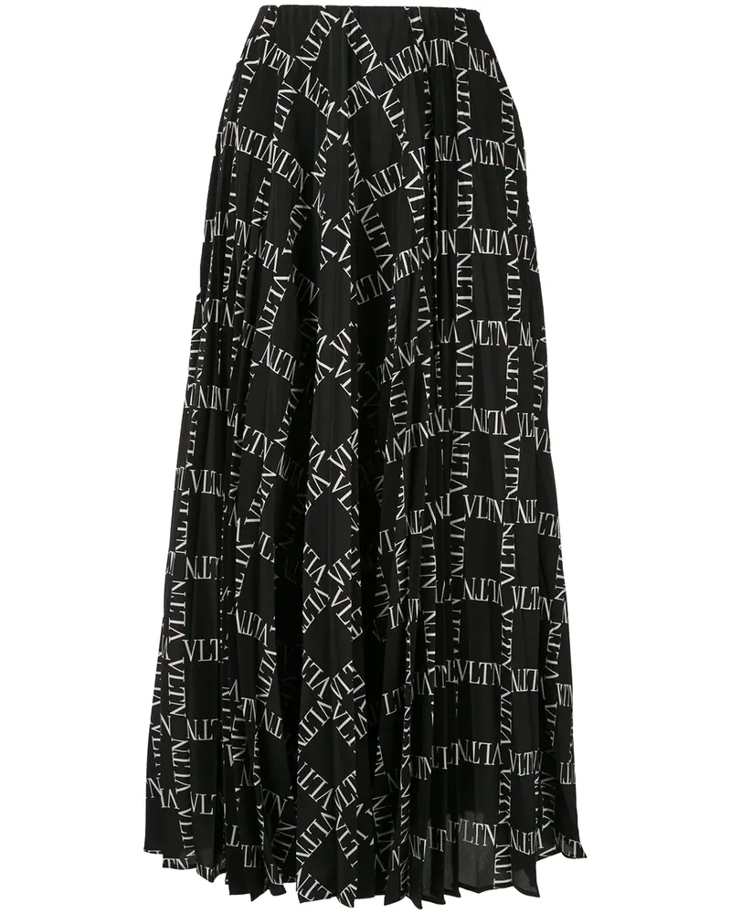 Valentino Garavani VLTN Rock mit Print - Schwarz Schwarz