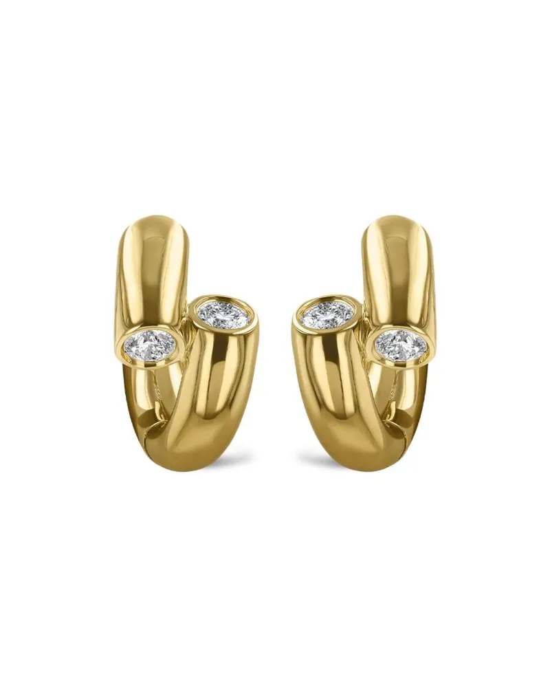 Pragnell 18kt Eclipse Gelbgoldohrringe Gold