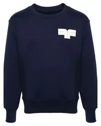 FURSAC Sweatshirt mit Logo-Patch Blau