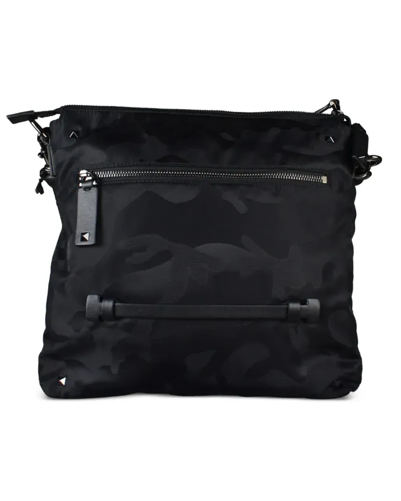Valentino Garavani Kuriertasche mit Camouflage-Effekt - Schwarz Schwarz