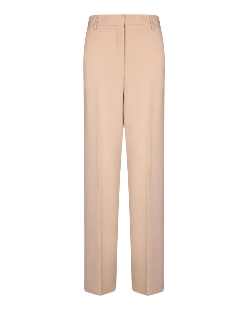Blanca Pisa pressed-crease trousers - Nude Nude