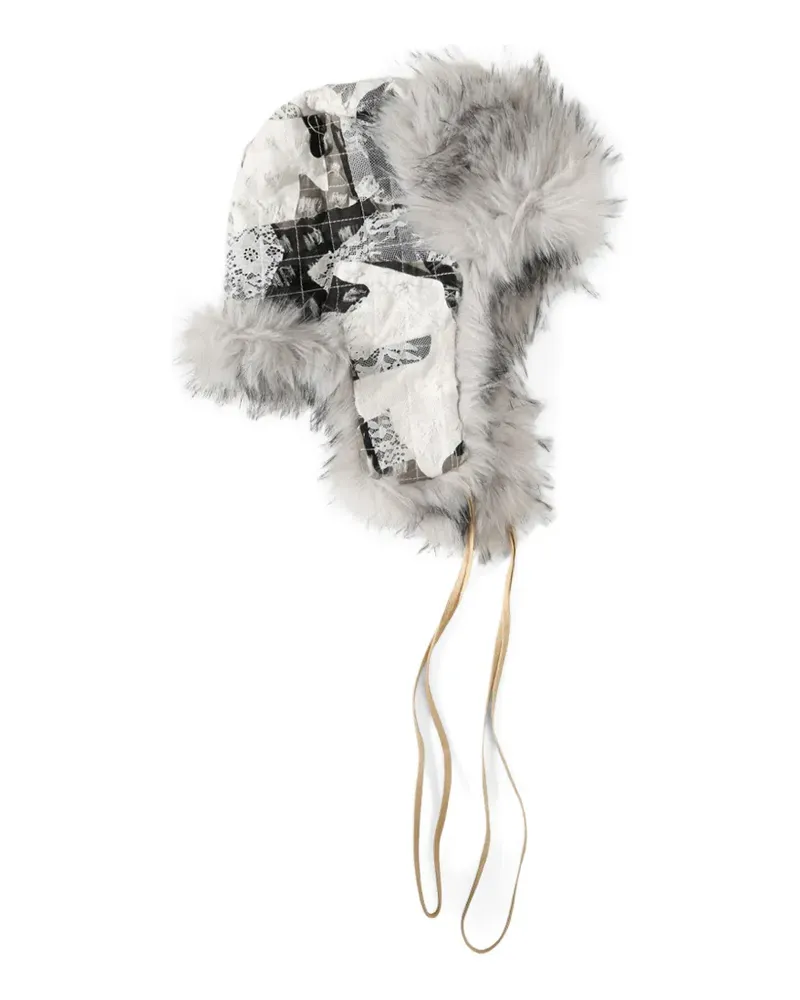 WHO DECIDES WAR Artic trapper hat - Grau Grau
