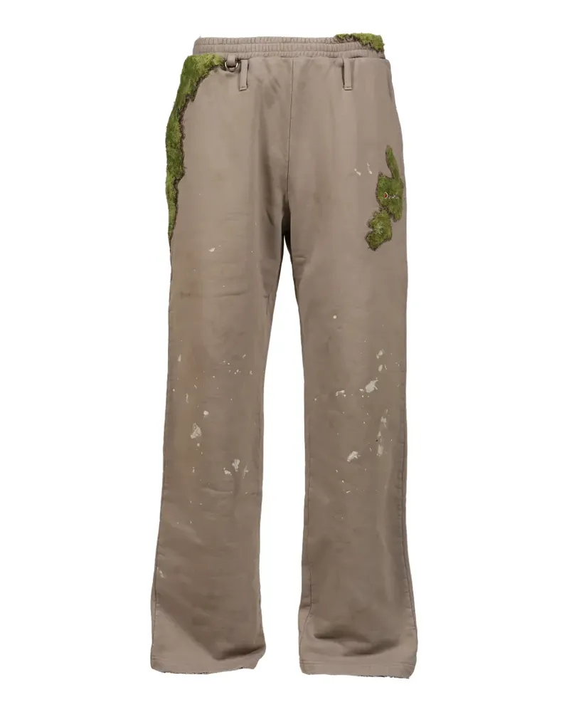 Doublet Jogginghose mit Moosdetail - Grau Grau