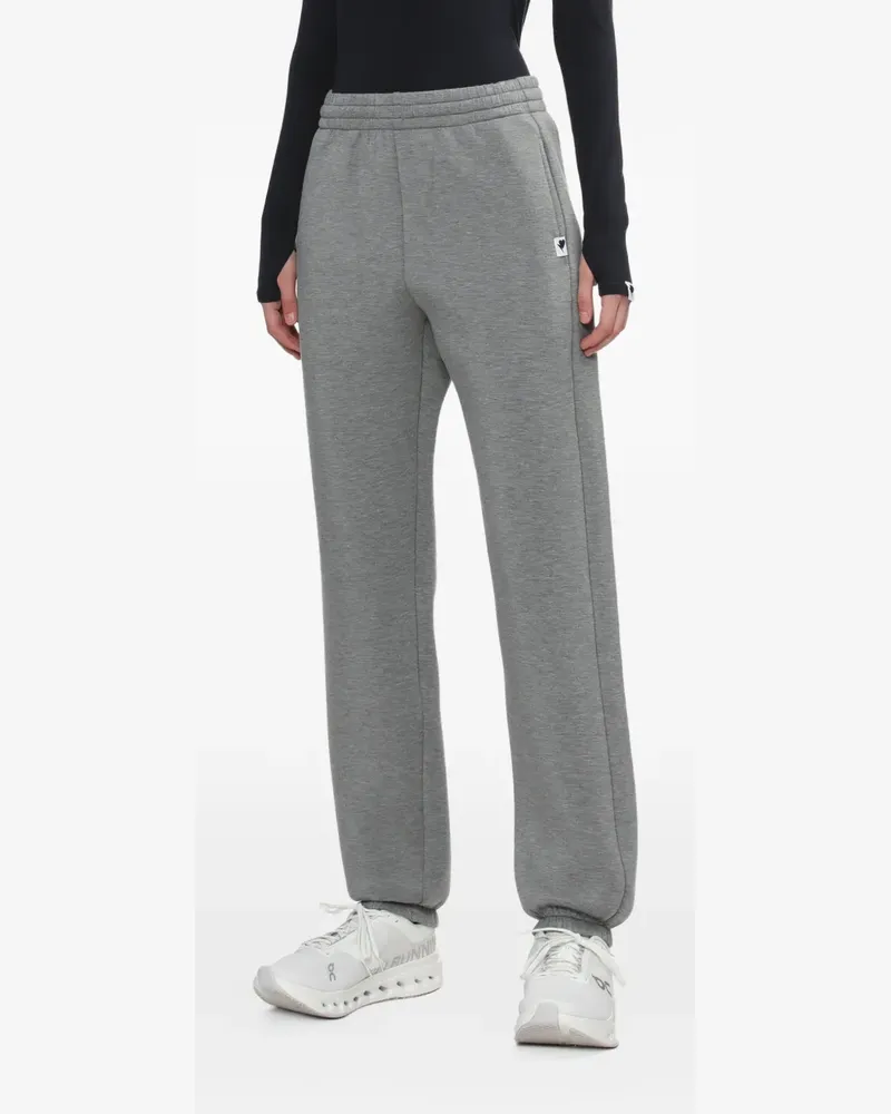 BAPE Hose mit Logo-Patch - Grau Grau