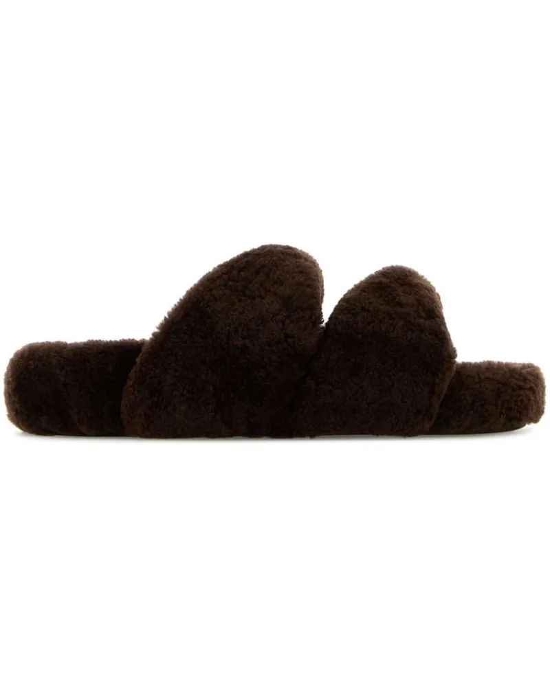 Aquazzura Twist Slipper - Braun Braun