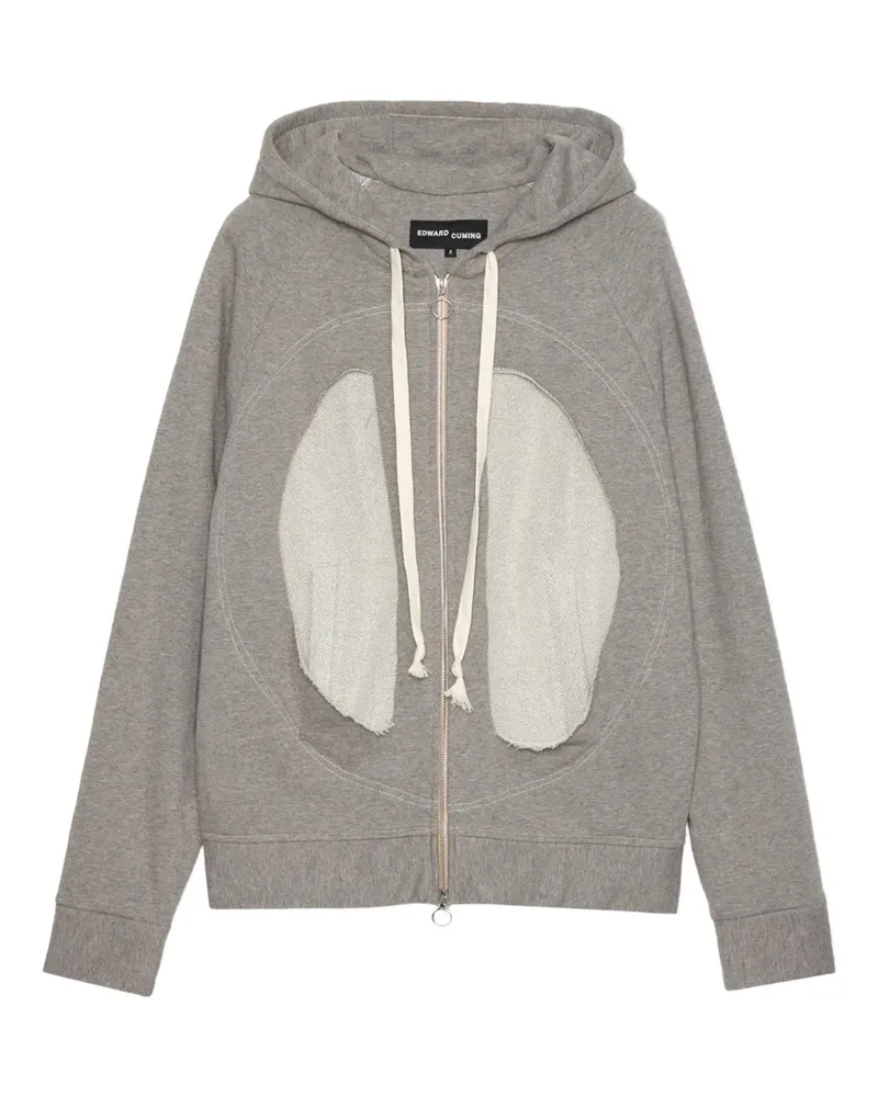 Edward Cuming Lung Window hoodie - Grau Grau