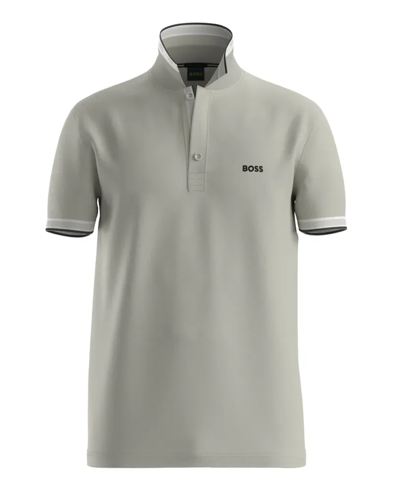 HUGO BOSS Poloshirt mit Logo - Grau Grau