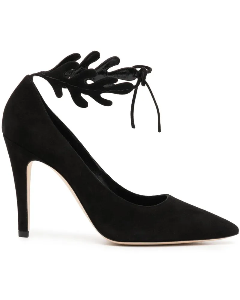 Manolo Blahnik Florettehi Pumps 100mm - Schwarz Schwarz
