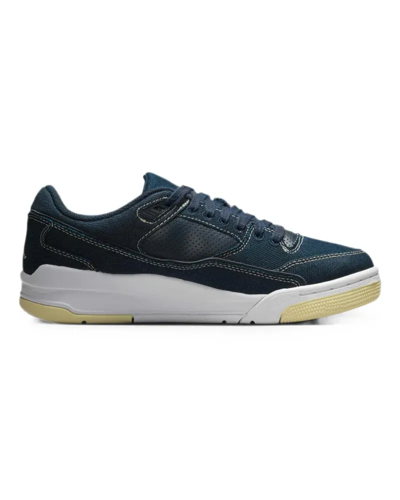Jordan Flight Court Sneakers mit Kontrastnähten - Blau Blau