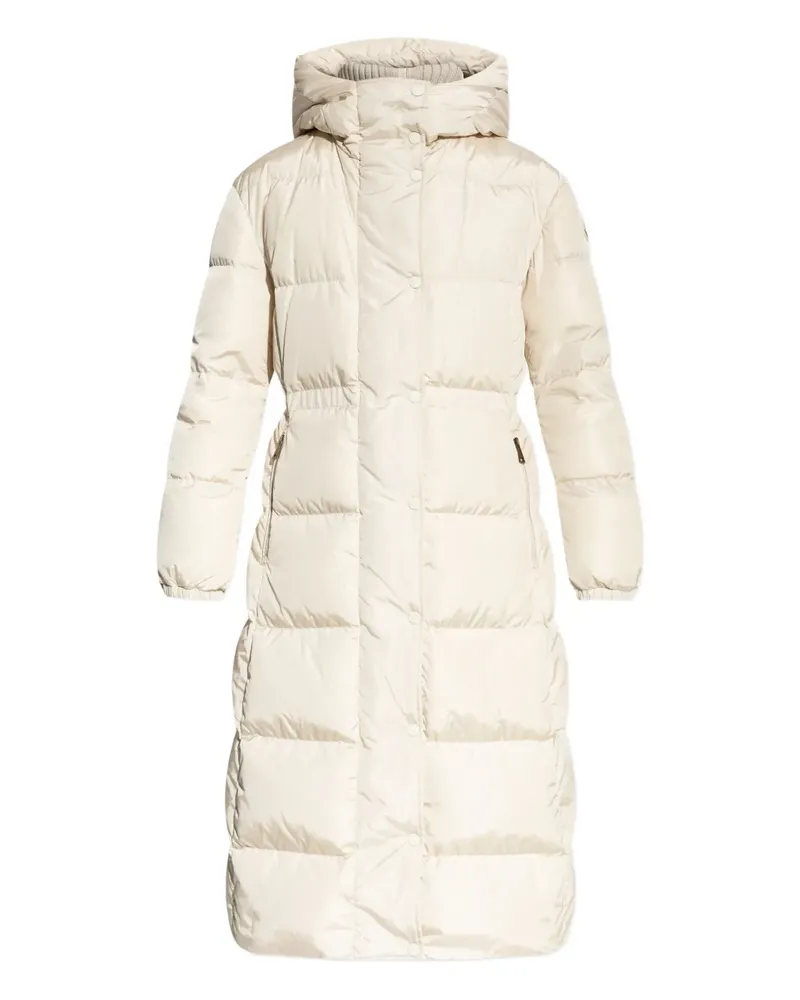 Moncler Gesteppter Chamer Kapuzenmantel - Weiß Weiß