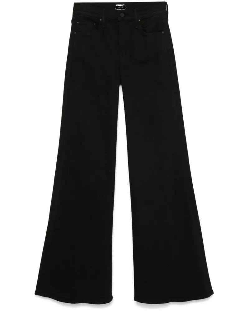 Mother The Twister Sneaker Jeans - Schwarz Schwarz