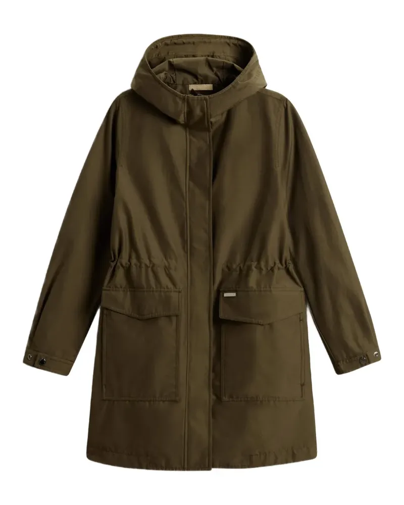 Woolrich Verstellbarer Kapuzenparka - Grün Grün