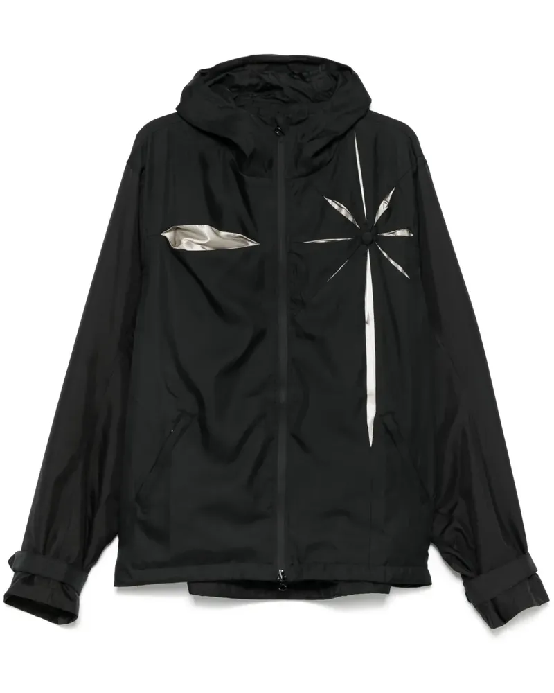 KUSIKOHC Origami Windbreaker - Schwarz Schwarz