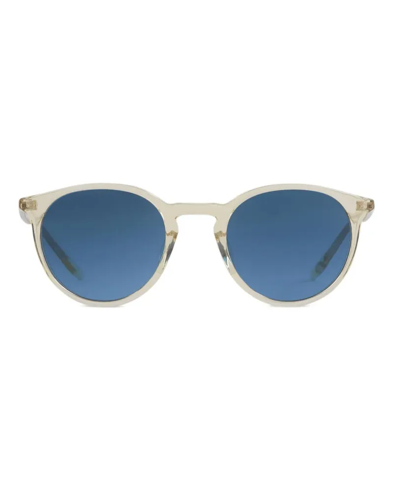 Barton Perreira round-frame sunglasses - Nude Nude