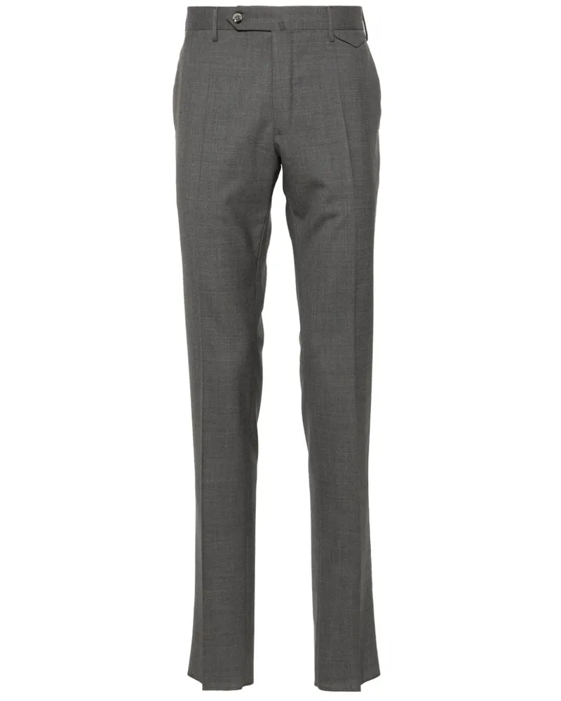 Incotex Klassische Bundfaltenhose - Grau Grau