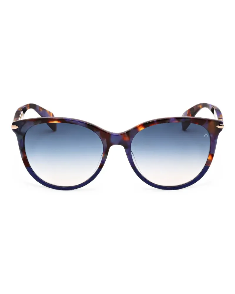 Rag & Bone tortoiseshell-effect cat-eye sunglasses - Braun Braun