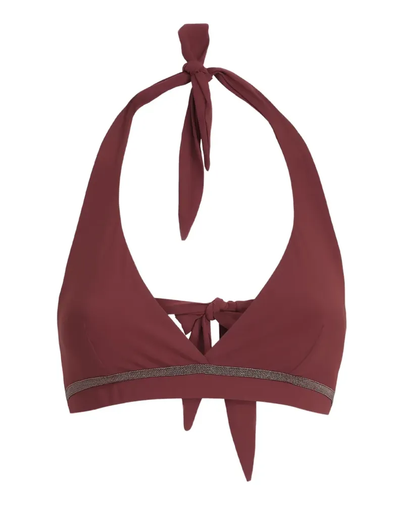 Brunello Cucinelli Monili Bikinioberteil - Rot Rot