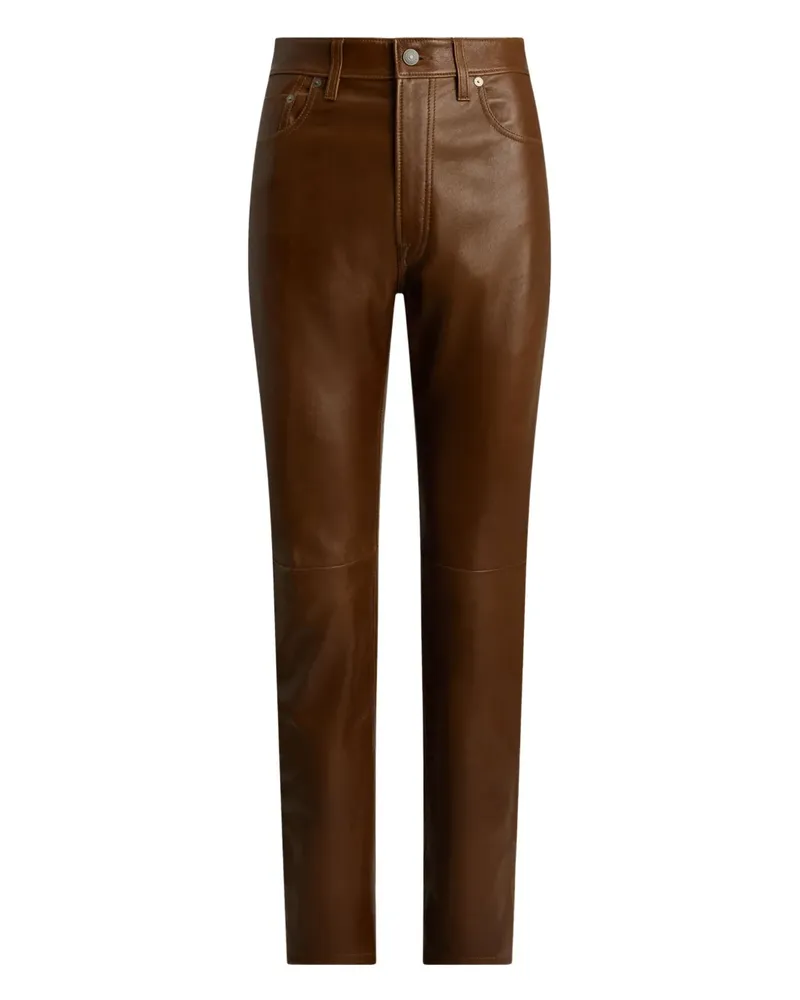 Ralph Lauren Hose mit geradem Bein - Braun Braun