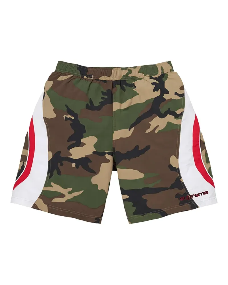 Supreme Being Shorts mit Camouflage-Print - Grün Grün