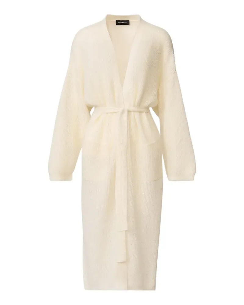Fabiana Filippi Cardigan mit Gürtel - Nude Nude