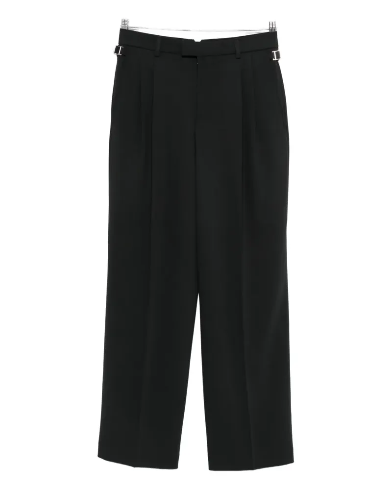 AMI Paris Plissierte Hose - Grau Grau