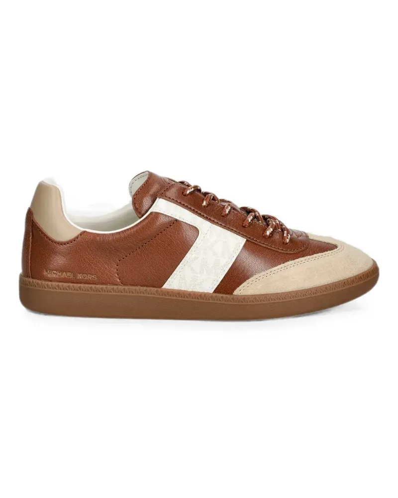 Michael Kors Jovie Sneakers mit Logo - Braun Braun