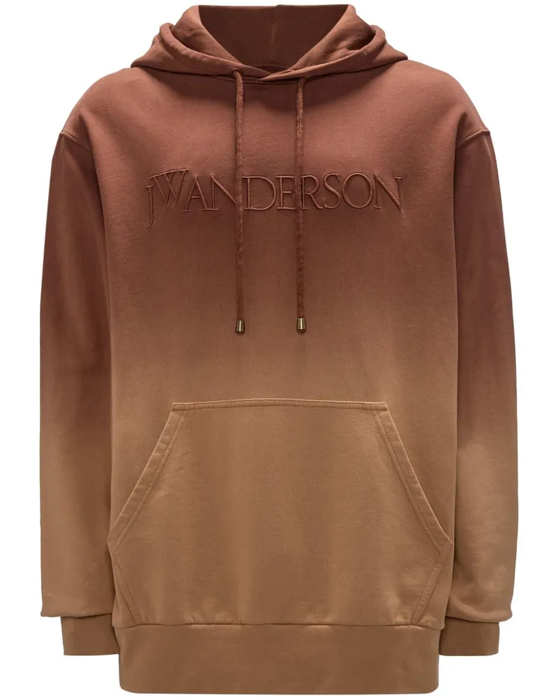 J.W.Anderson Hoodie mit Farbverlauf-Optik - Braun Braun