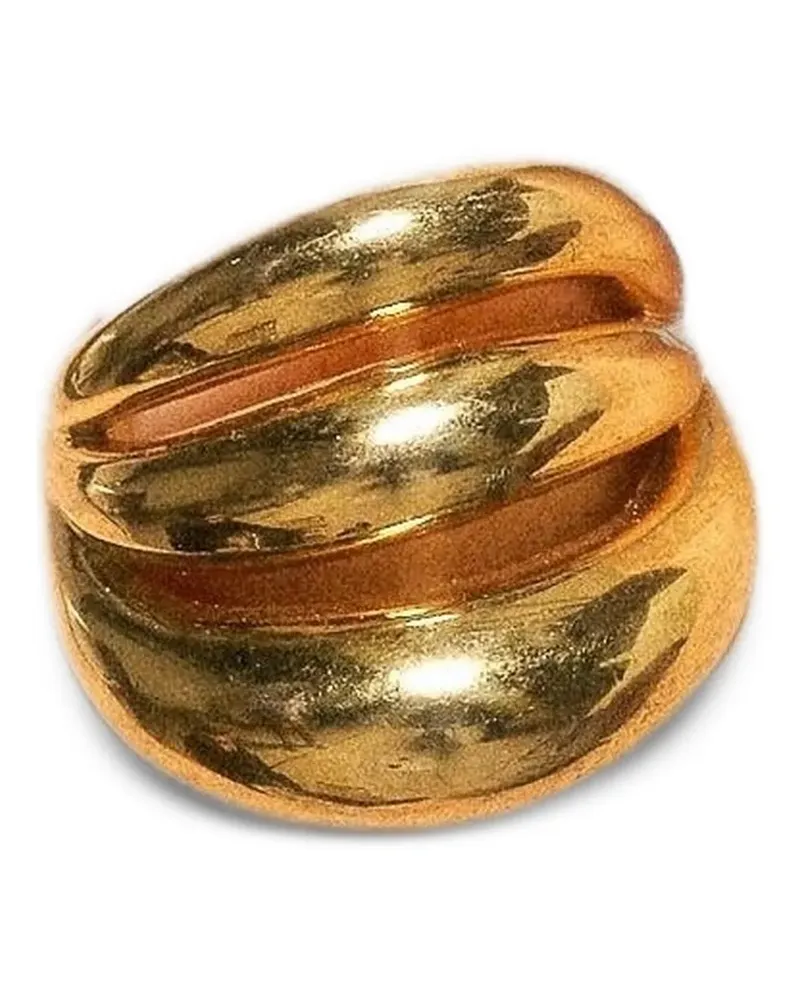 PANCONESI Triptych Blow Up Ring - Gold Gold