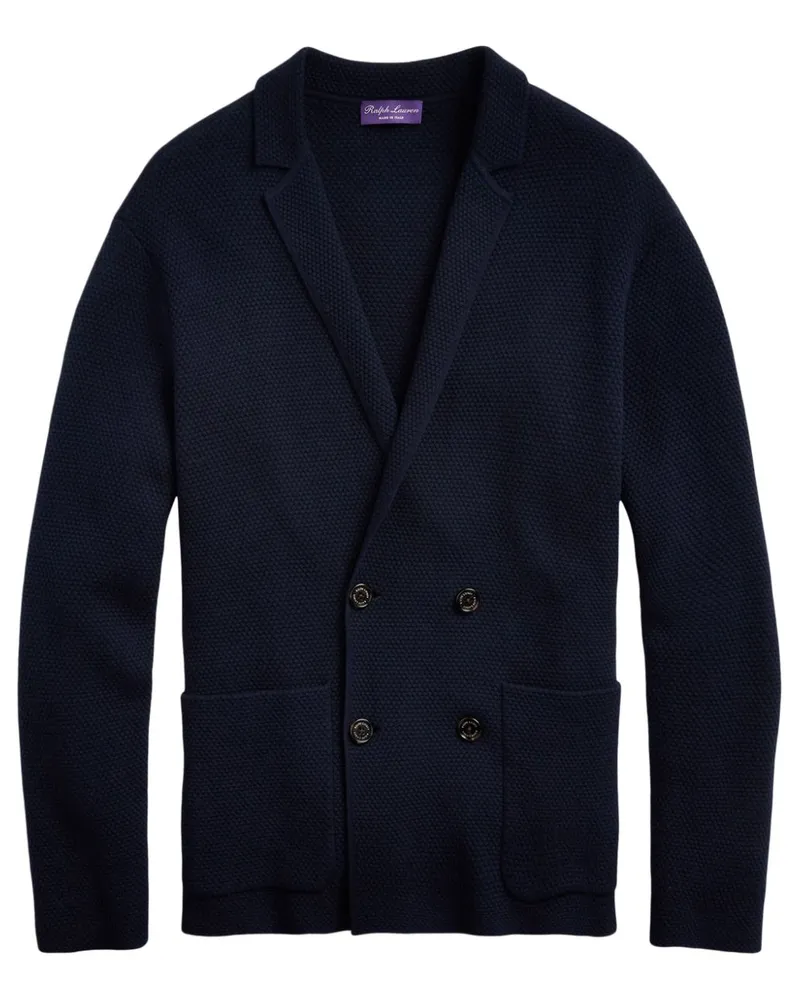 Ralph Lauren Doppelreihiger Cardigan - Blau Blau