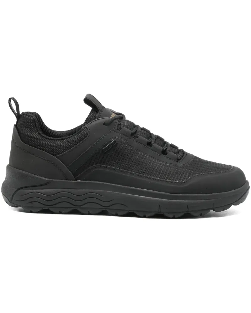 Geox Spherica panelled trainers - Schwarz Schwarz