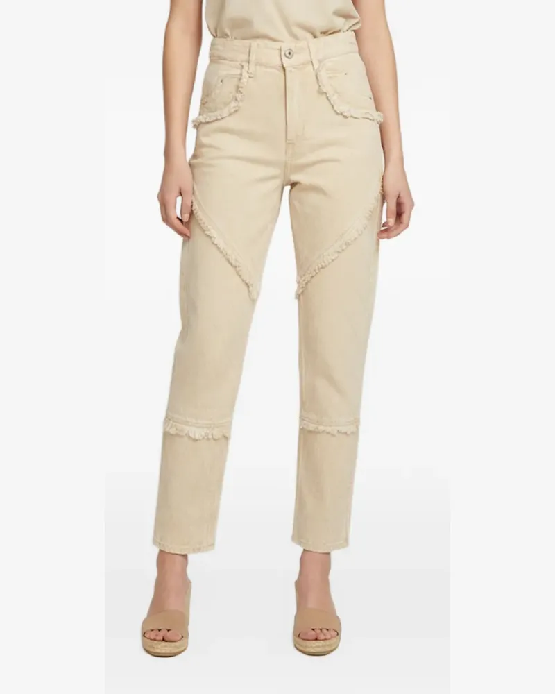 Isabel Marant Gesteppte Catarina Jeans - Nude Nude