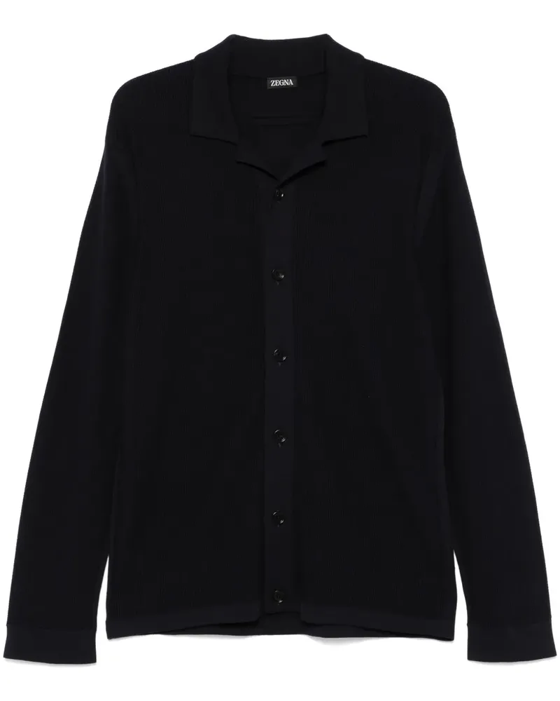 Ermenegildo Zegna Klassisches Hemd - Blau Blau