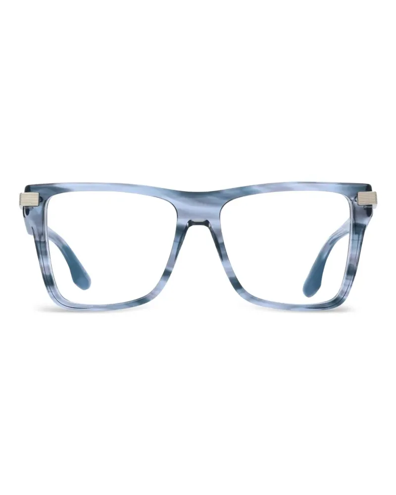 Victoria Beckham Brille mit eckigem Gestell - Grau Grau